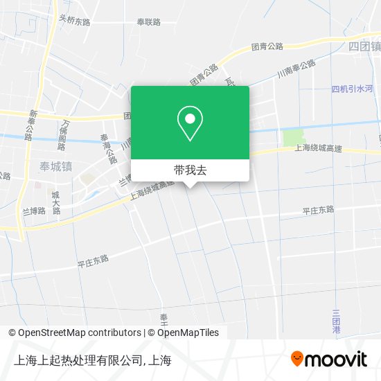 上海上起热处理有限公司地图