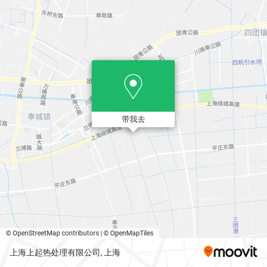 上海上起热处理有限公司地图