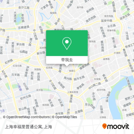 上海幸福里普通公寓地图