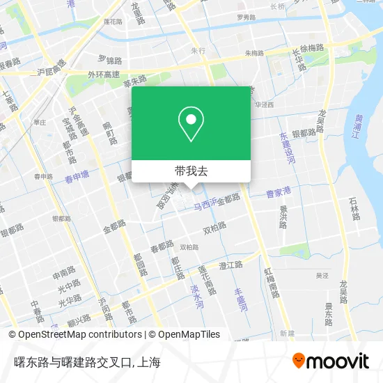 曙东路与曙建路交叉口地图