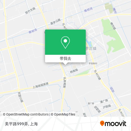 美平路999弄地图
