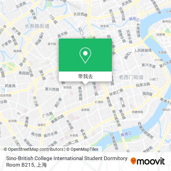 Sino-British College International Student Dormitory Room B215地图