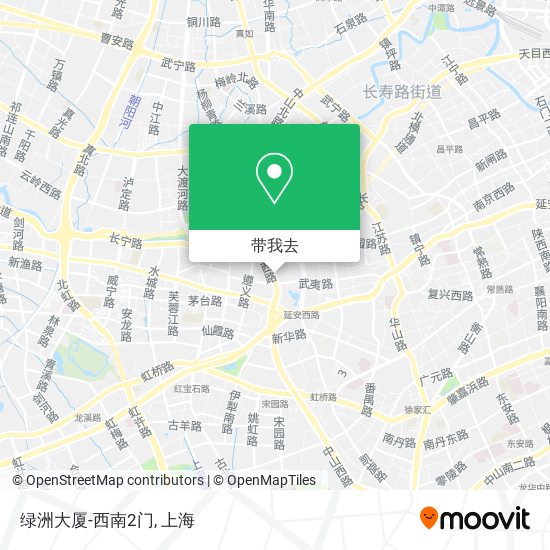 绿洲大厦-西南2门地图