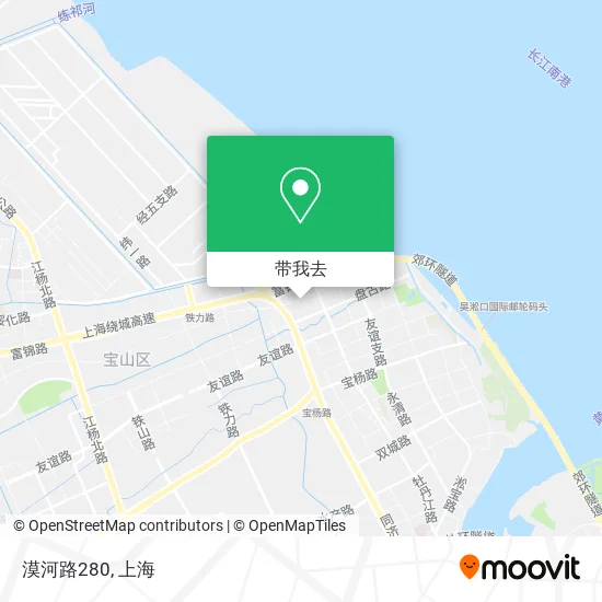 漠河路280地图