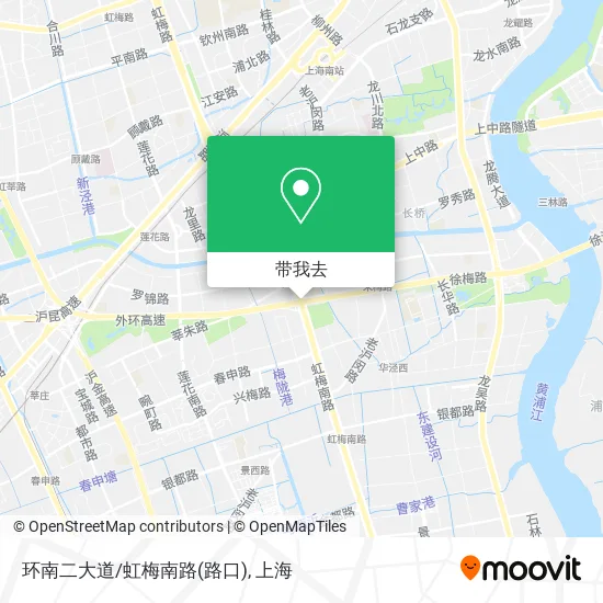环南二大道/虹梅南路(路口)地图