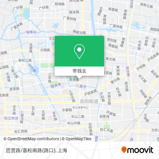 思贤路/嘉松南路(路口)地图