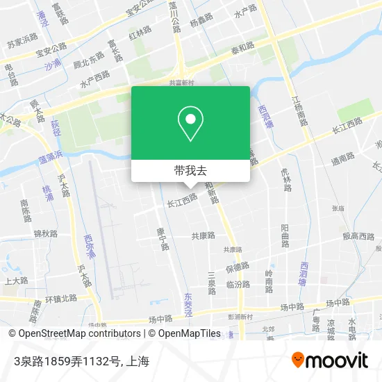 3泉路1859弄1132号地图