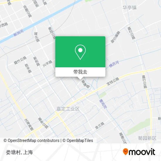 娄塘村地图