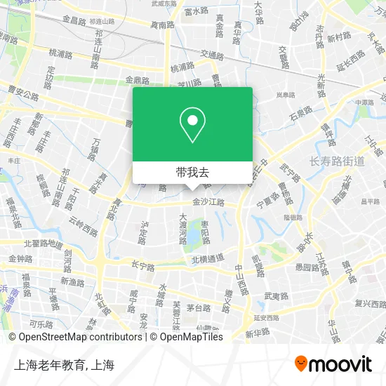 上海老年教育地图