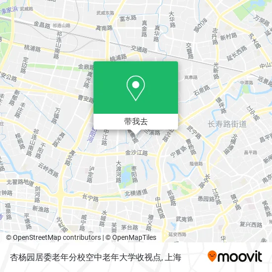 杏杨园居委老年分校空中老年大学收视点地图