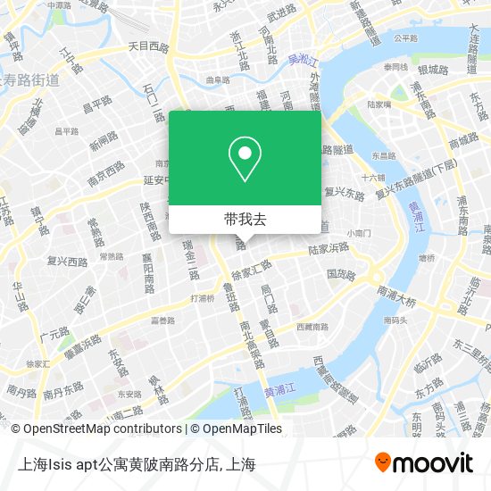 上海Isis apt公寓黄陂南路分店地图