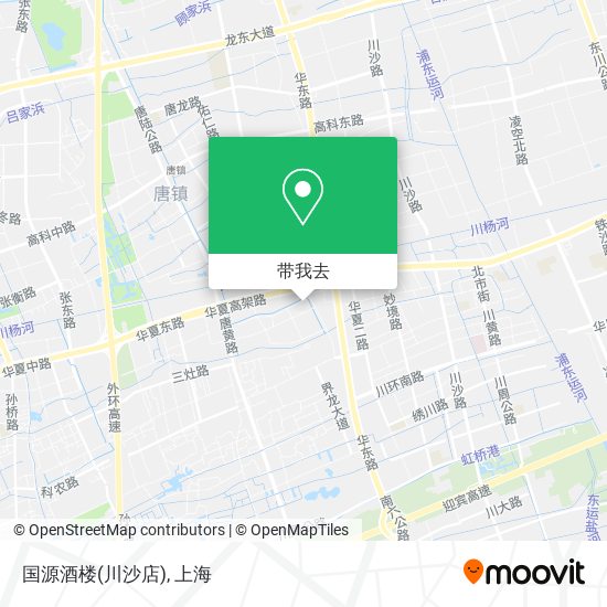 国源酒楼(川沙店)地图