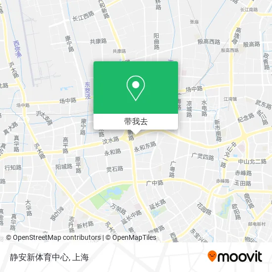 静安新体育中心地图