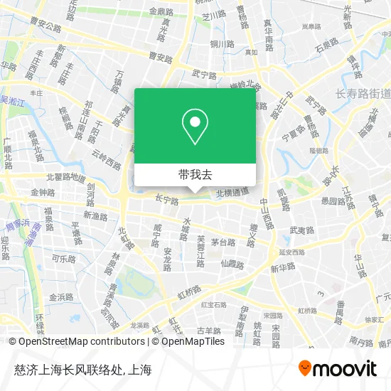 慈济上海长风联络处地图