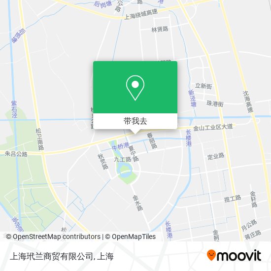 上海玳兰商贸有限公司地图