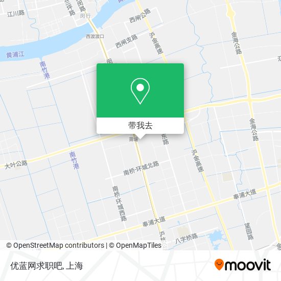 优蓝网求职吧地图