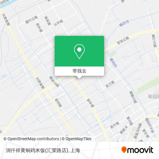 润仟祥黄焖鸡米饭(汇荣路店)地图