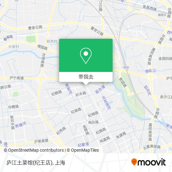 庐江土菜馆(纪王店)地图