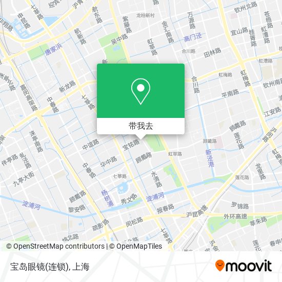 宝岛眼镜(连锁)地图