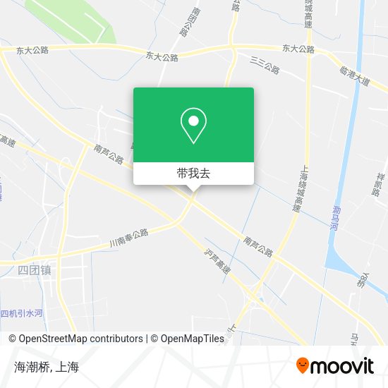 海潮桥地图