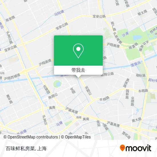 百味鲜私房菜地图