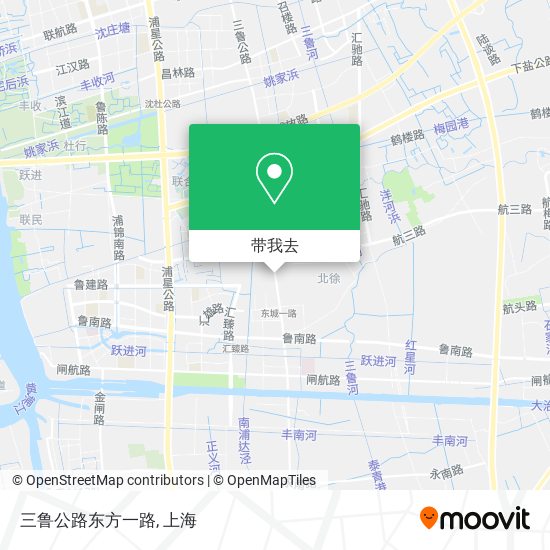 三鲁公路东方一路地图