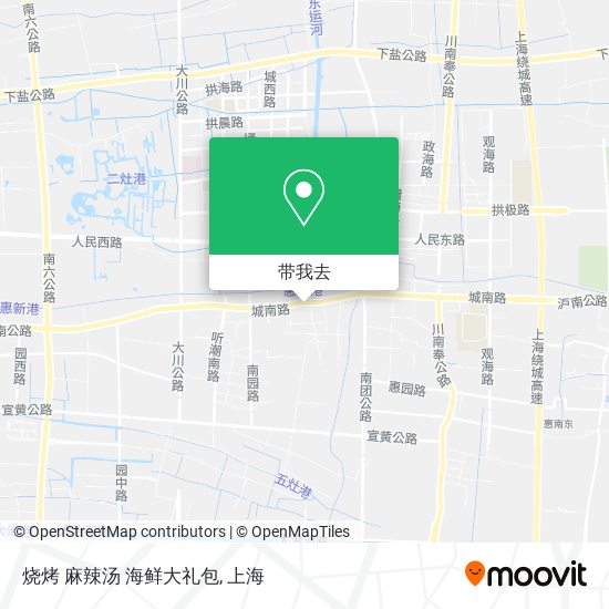 烧烤  麻辣汤  海鲜大礼包地图