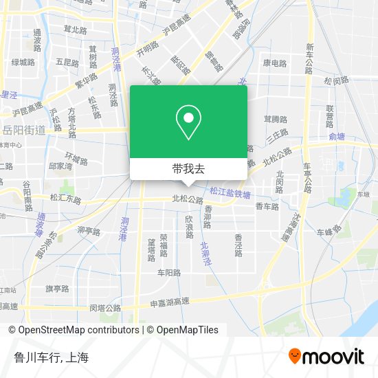 鲁川车行地图