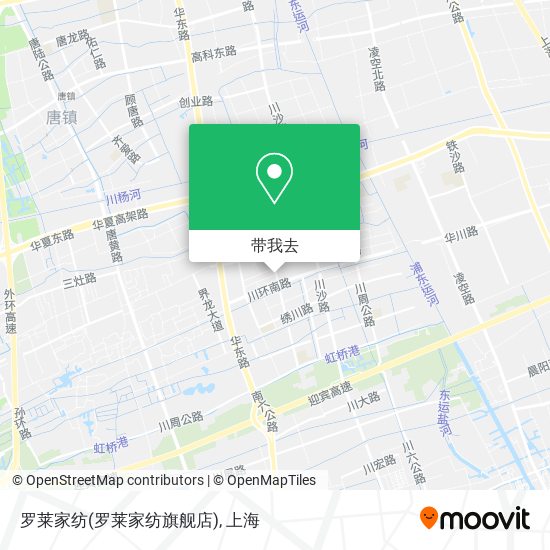 罗莱家纺(罗莱家纺旗舰店)地图