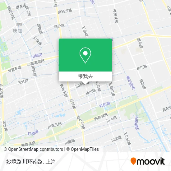 妙境路川环南路地图