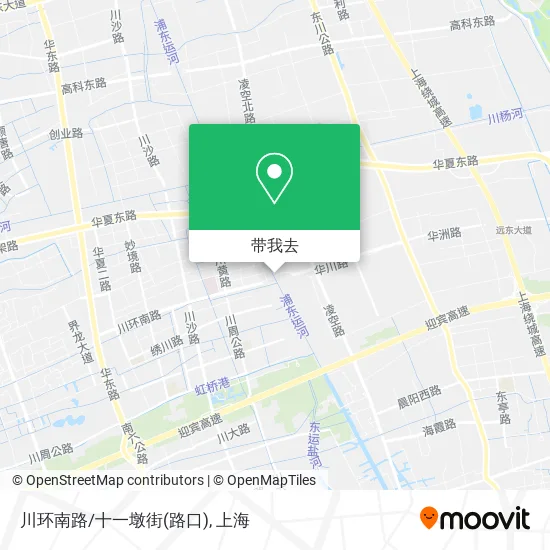 川环南路/十一墩街(路口)地图