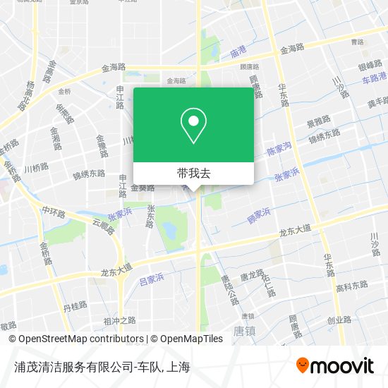 浦茂清洁服务有限公司-车队地图