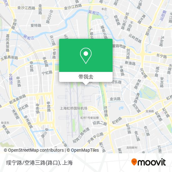 绥宁路/空港三路(路口)地图