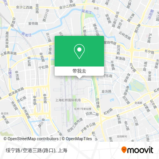 绥宁路/空港三路(路口)地图