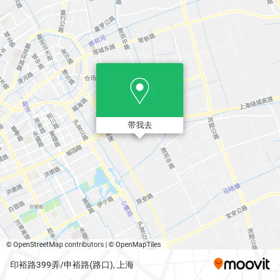 印裕路399弄/申裕路(路口)地图