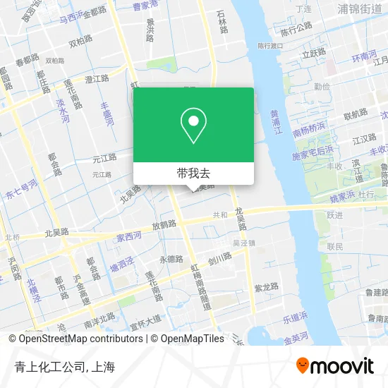 青上化工公司地图