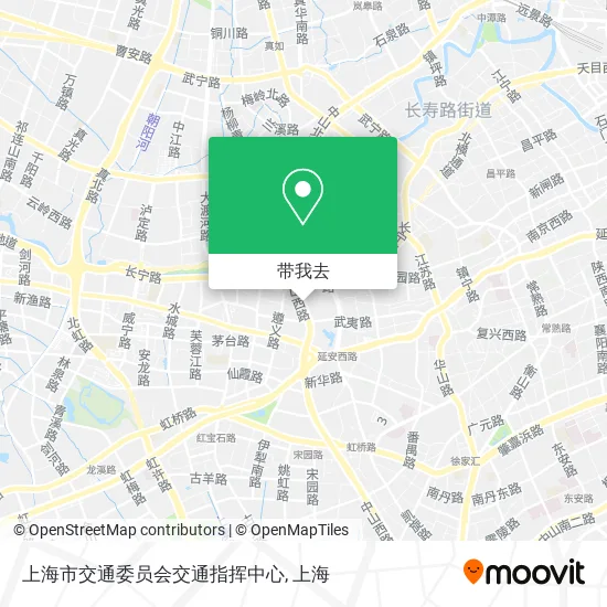 上海市交通委员会交通指挥中心地图