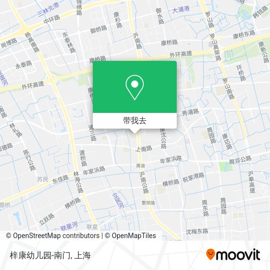 梓康幼儿园-南门地图