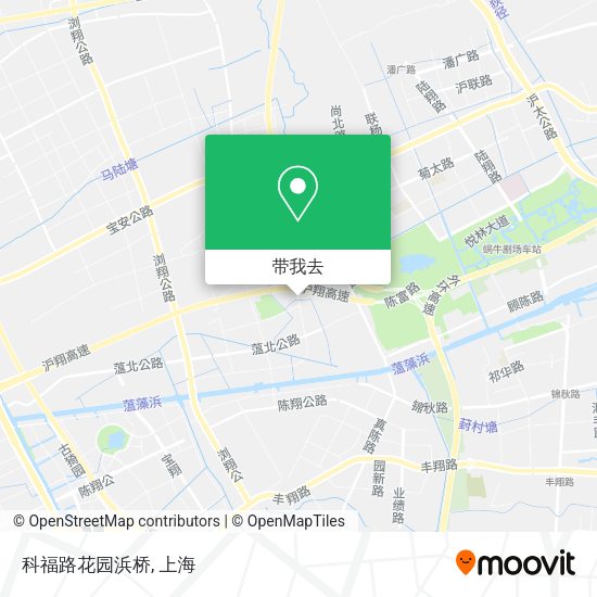 科福路花园浜桥地图