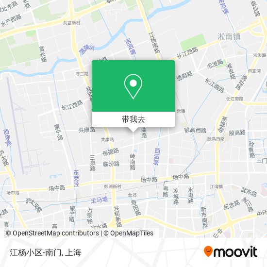 江杨小区-南门地图