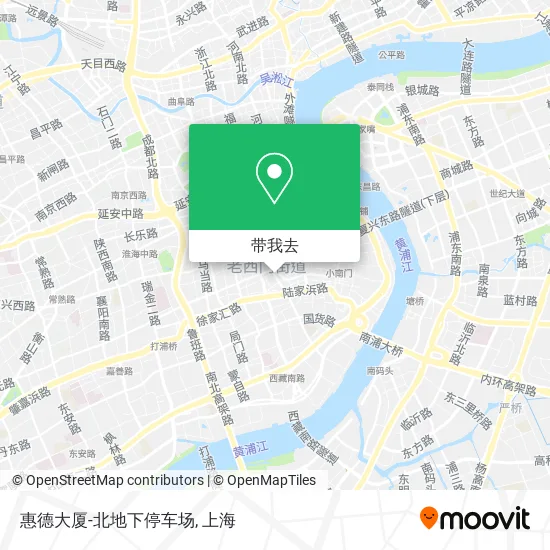 惠德大厦-北地下停车场地图