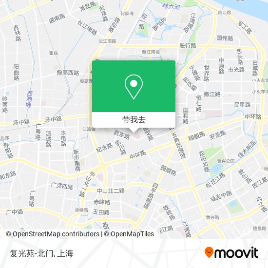 复光苑-北门地图