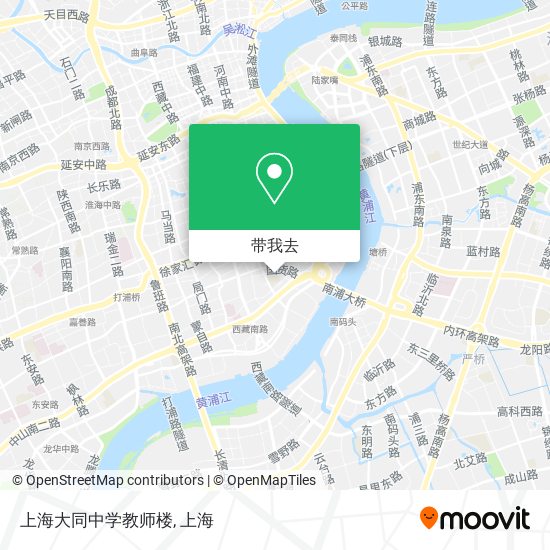 上海大同中学教师楼地图