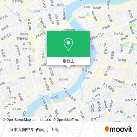 上海市大同中学-西南门地图