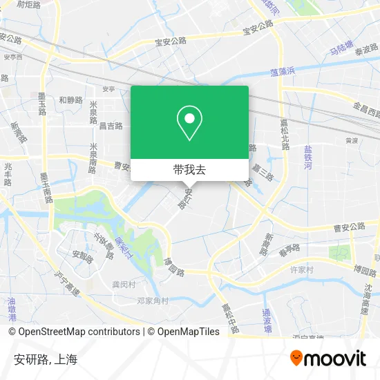 安研路地图