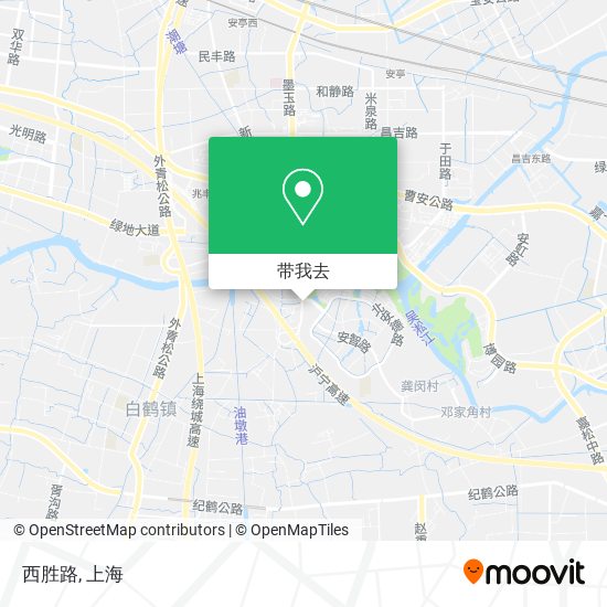 西胜路地图