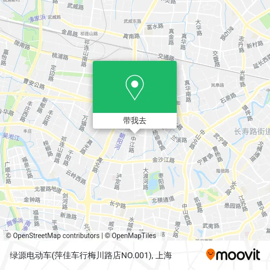 绿源电动车(萍佳车行梅川路店NO.001)地图