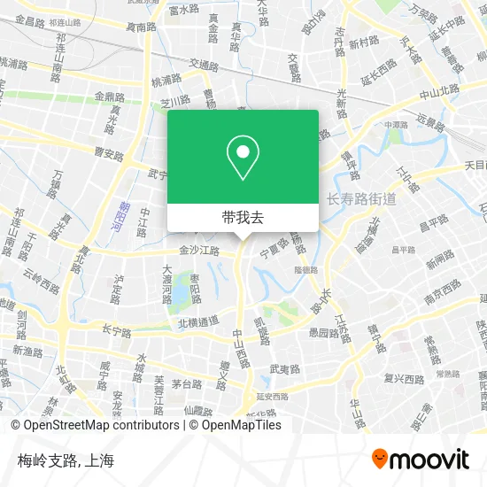 梅岭支路地图