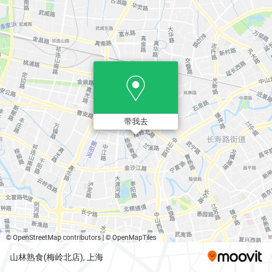 山林熟食(梅岭北店)地图