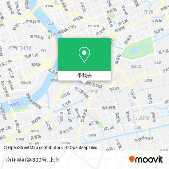 南翔嘉好路800号地图